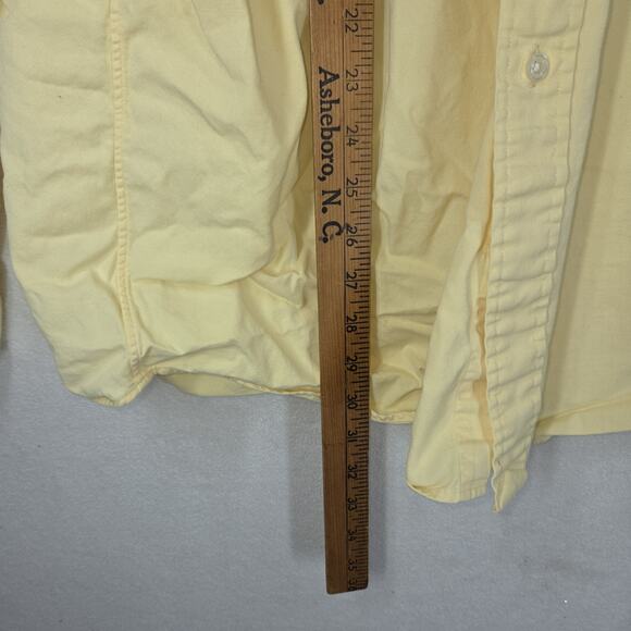 Vtg Ralph Lauren Shirt Mens XXL Yellow Blake Button Down Long Sleeve Big & Tall - Picture 6 of 11